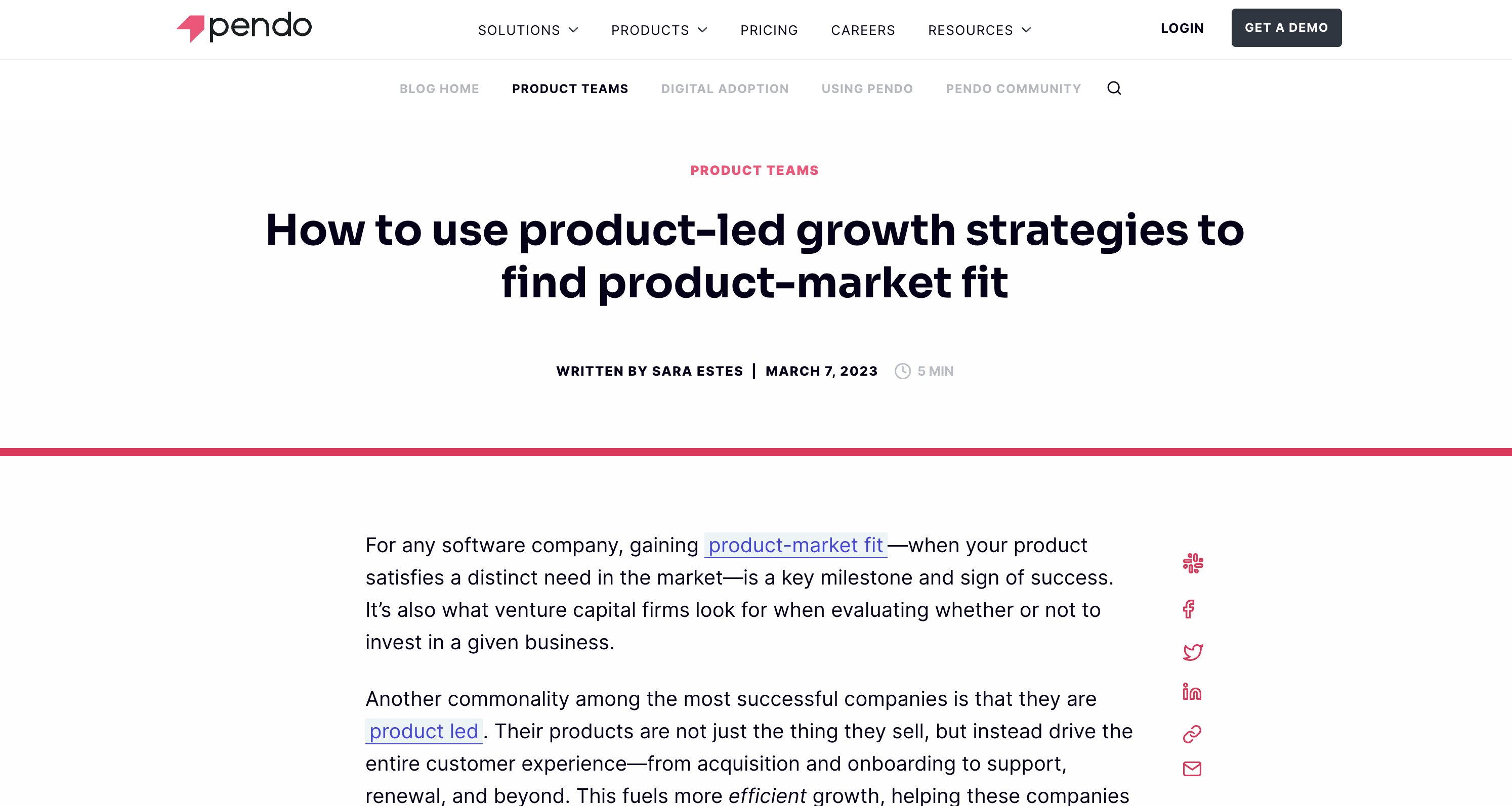How to use product-led growth strategies to find product-market fit